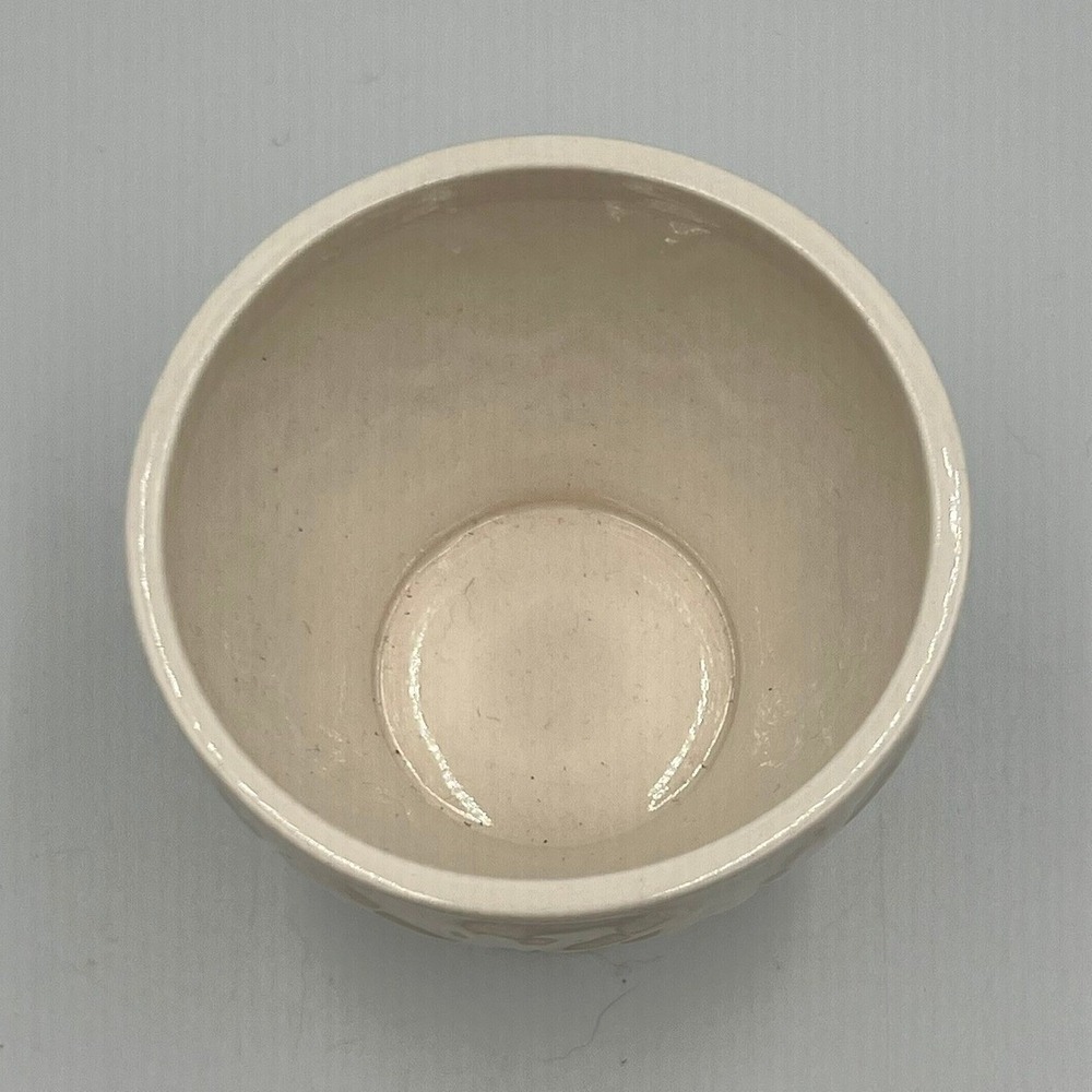 Ceramic Sugar Bowl Home OS Cream NWOT Embossed Heart Lidded Jar - Picture 4 of 7